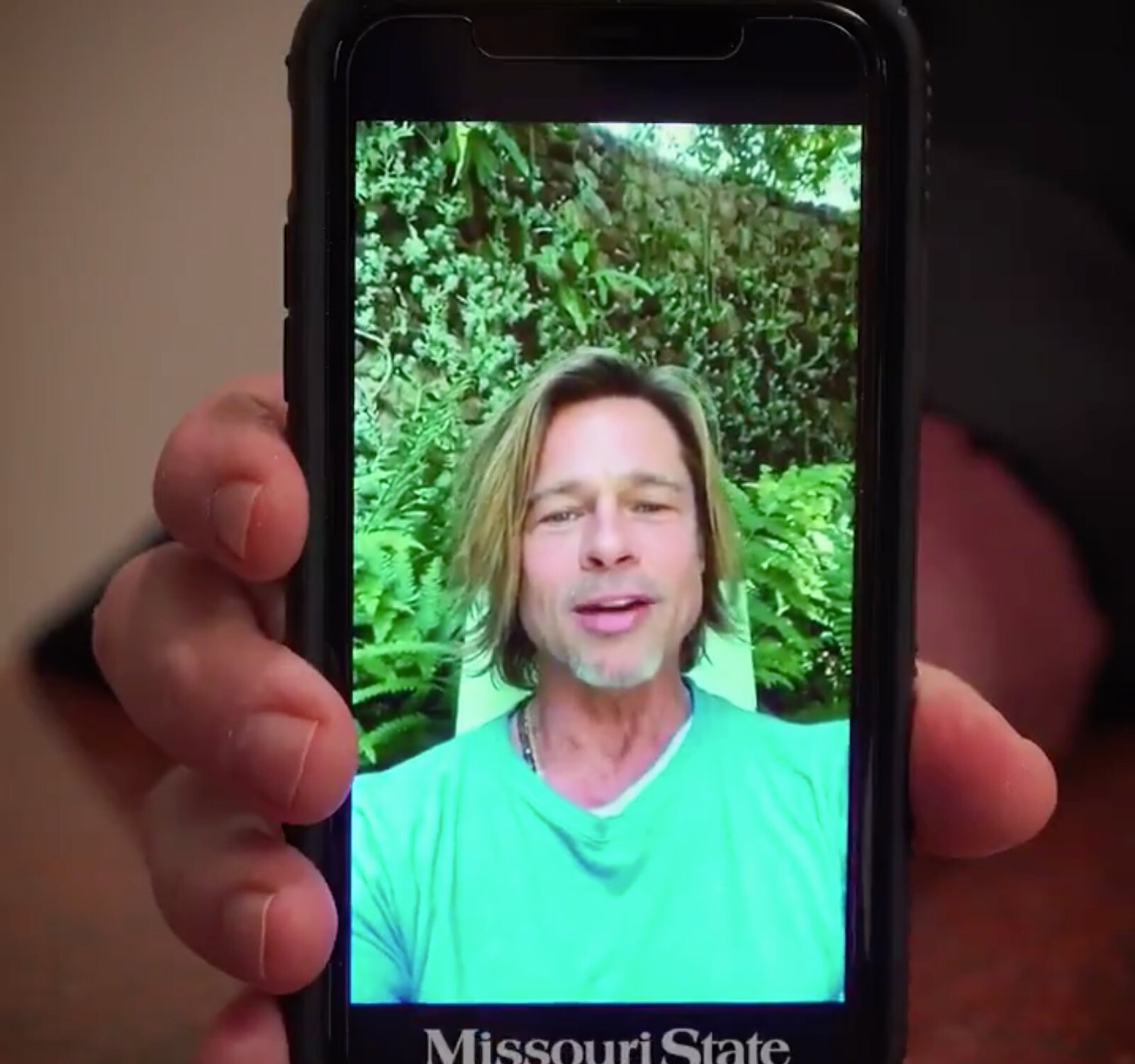 Brad Pitt Surprises Missouri State Grads With Heartfelt Message
