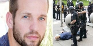 Aaron Torgalski Accused of Shoving Man in Buffalo, NY Police Video & image