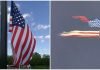 WATCH: Largest Free-Flying American Flag Rips in Wind in Sheboygan Falls, Wisconsin